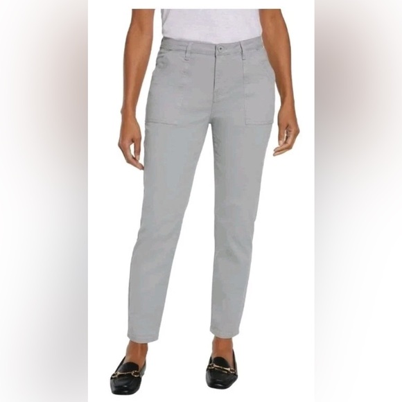 Banana Republic Pants - Banana Republic Women's High Rise Stretch Twill Pants Gray Size 16 New